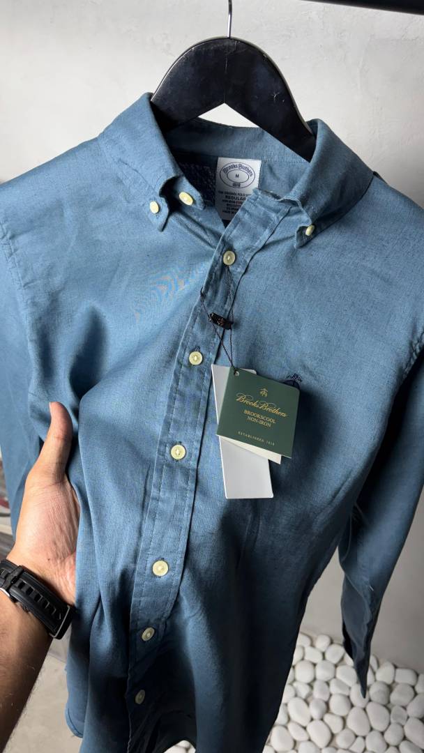 Brook_s Brothe_rs Premium Linen Shirt 2313