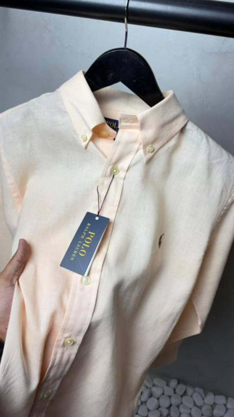 Ralp Lauren Premium Linen High Quality Shirts 2452