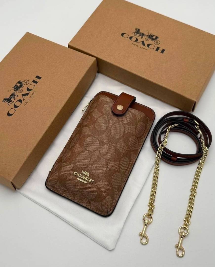 Coacch CB PhoneBag Crossbody Wallet With OriginalBox CarryBag DustCover Highen