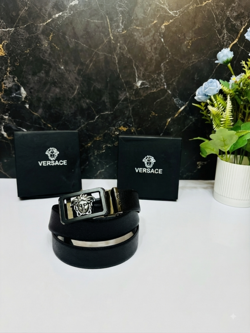 25 VERSACE PREMIUM QUALITY AUTOMATIC LOCK BELT