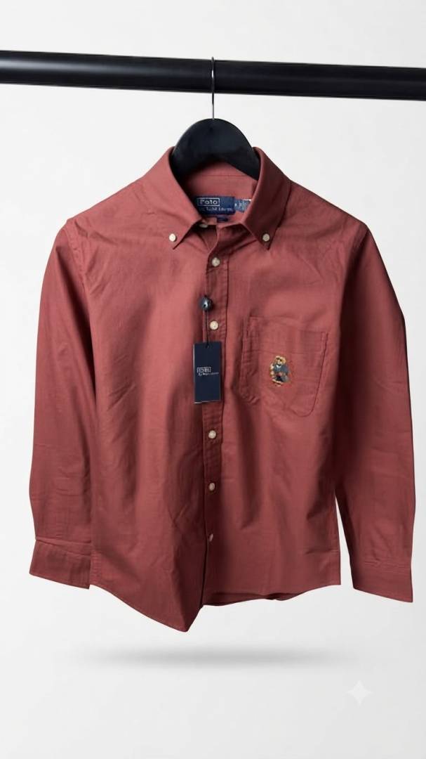 Ralp_ laure_n premium bear logo shirt 1258 sale vs1000