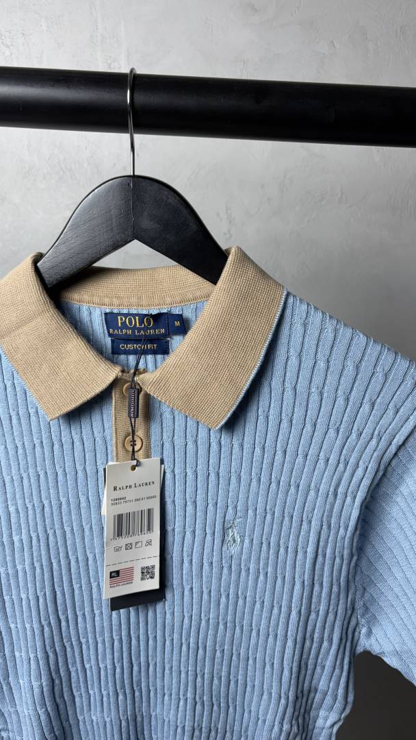 Ralf Lauren Premium Knit Polo T-Shirt 1413