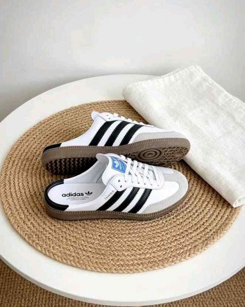 ADIDAAS SAMBA MULE WHITE   187