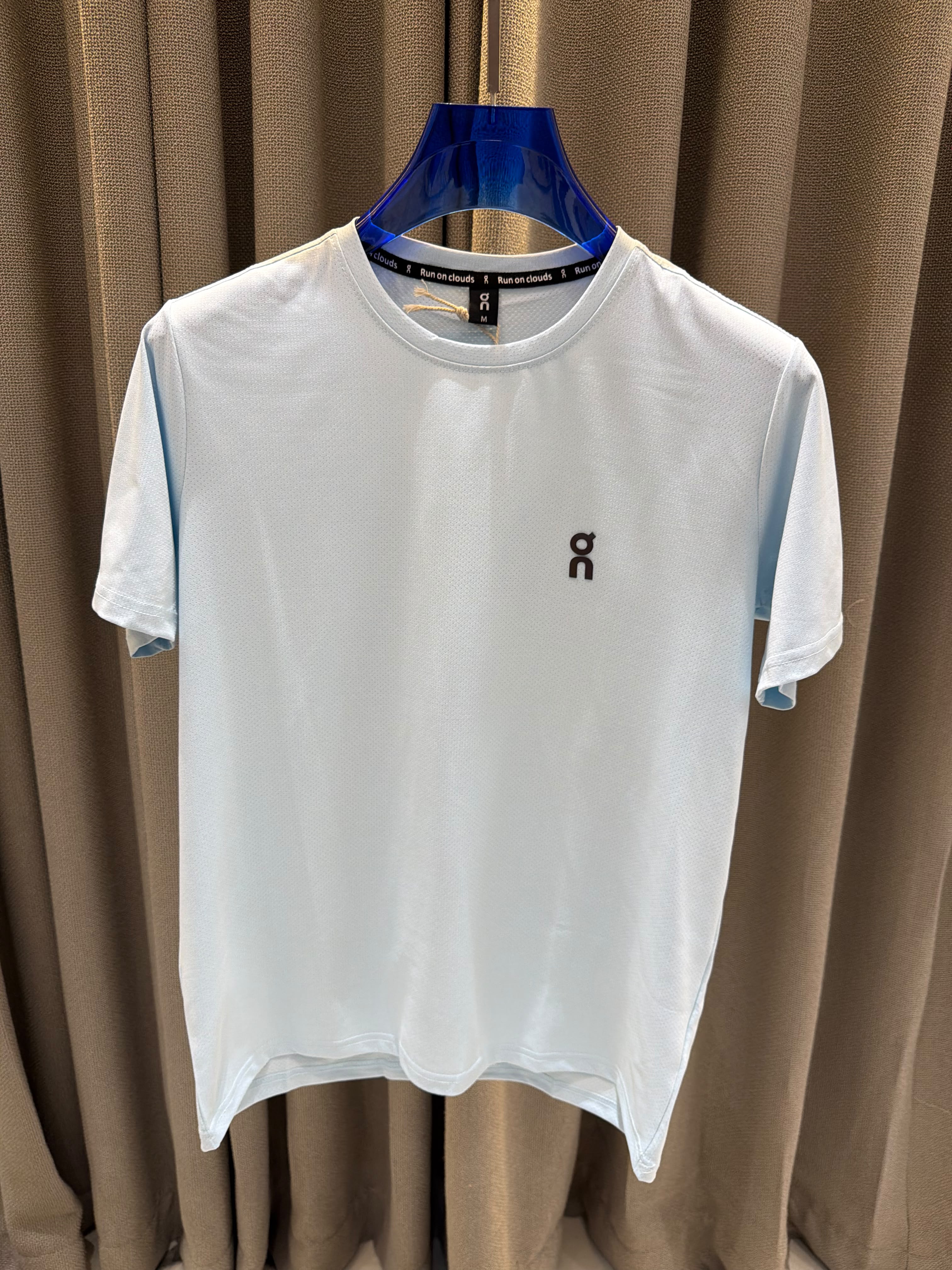 On Cloud Round Neck T-shirt Sky Blue