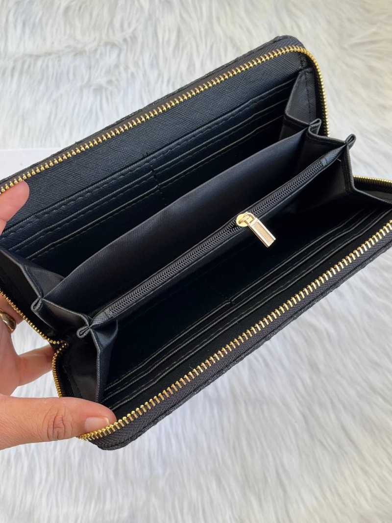 Diyor_85_Black_Zippy_Wallet_With_OriginalBox