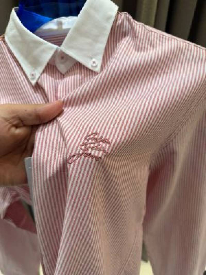 Calvin Klei Chest Logo Full Sleeves Shirt