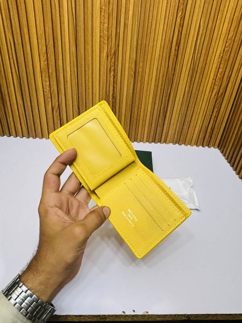 28 GOYERD YELLOW PREMIUM QUALITY WALLET