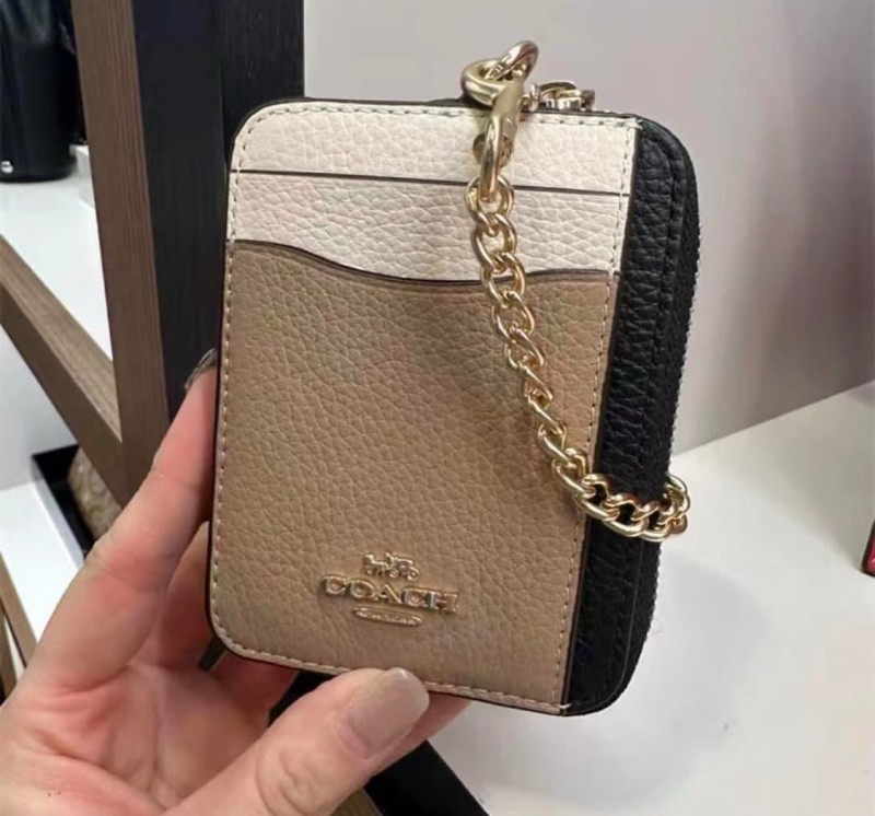 Coatch_Zip_Card_Case_Mini_Wallet_With_Original_Box