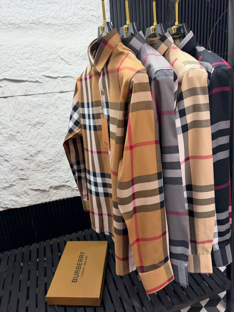 Burbery Checks Store Article Shirts