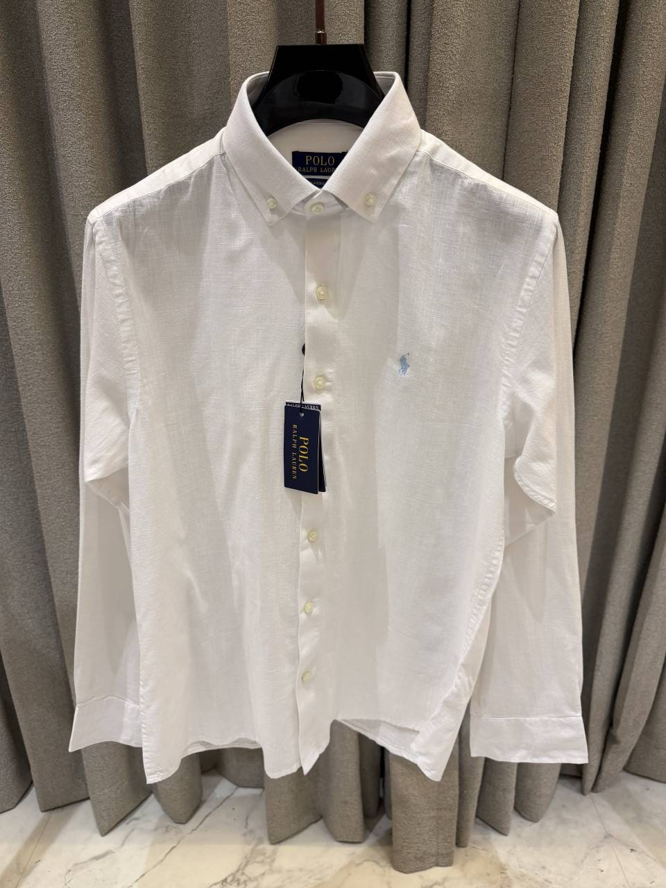 Ralph Lauren Linen White Shirt