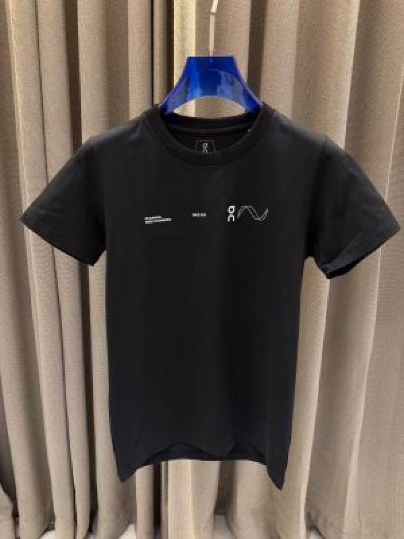 On Cloud Round Neck T-shirt Black