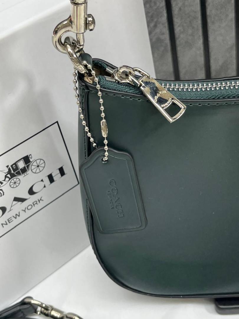 Coacch Teri Green ShoulderBag With OriginalBox DustCover