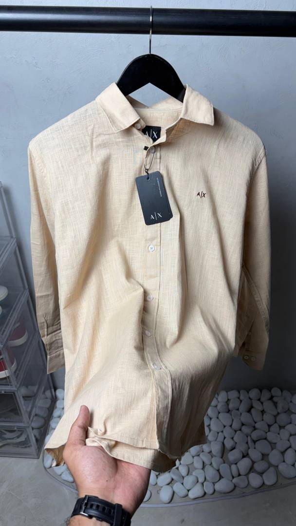 Armani Exchang e Premium Linen Shirts 2427. Sale offer VS1000