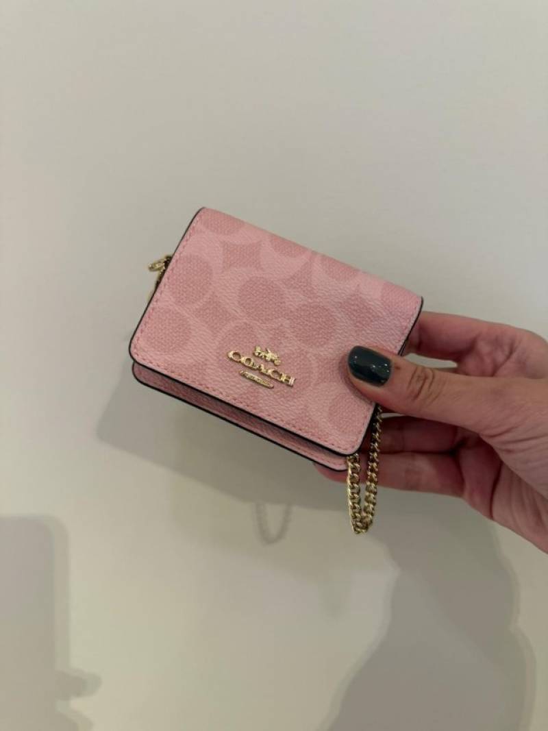 Coacch_Chain_Wallet_With_OriginalBox_DustCover_Bill_Tags