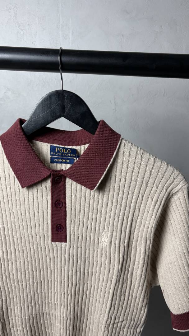 Ralf Lauren Premium Knit Polo T-Shirt 1416