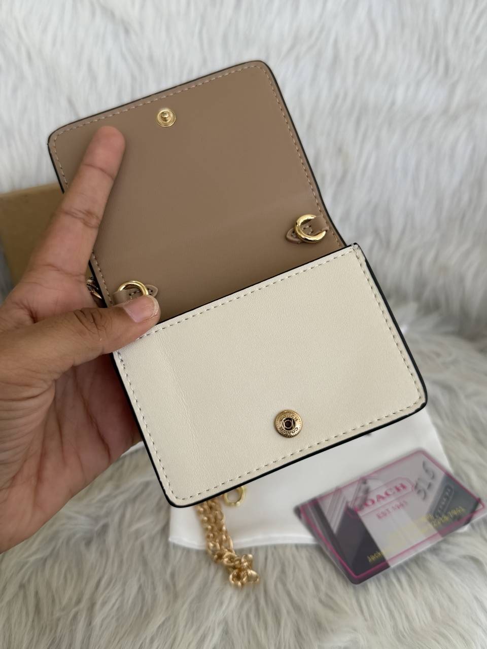 Coacch CW 8 ChainWallet With OriginalBox & DustCover