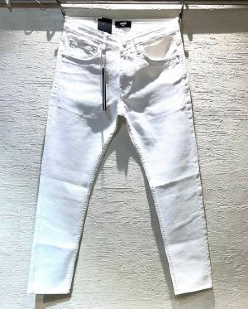 Ameeri Premium White Denim Jeans