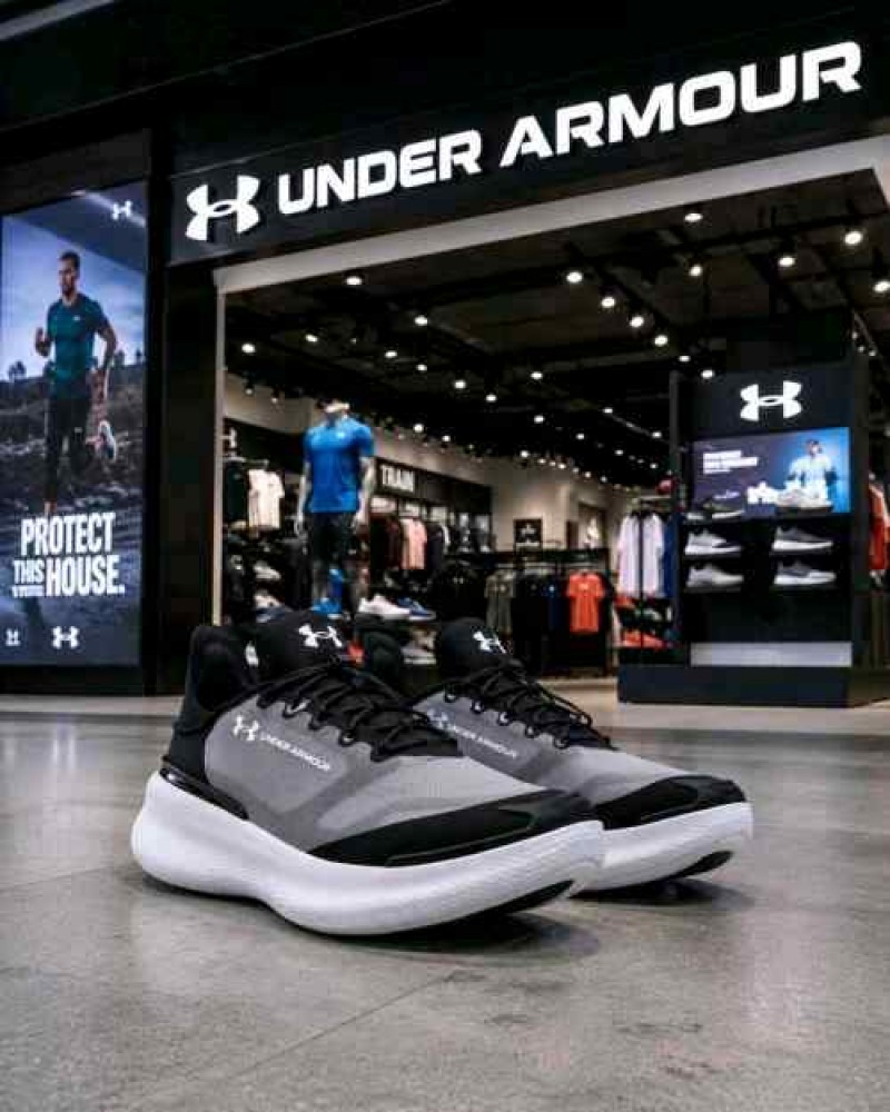 Underr Armourr Nova Slipspeed Black White 109