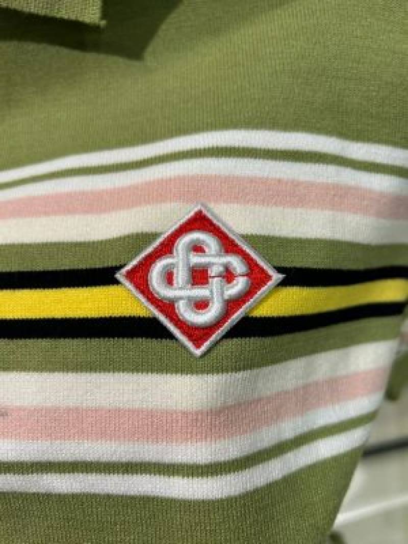 Casablanc-a IMPORTED STORE ARTICLE POLO T-SHIRT
