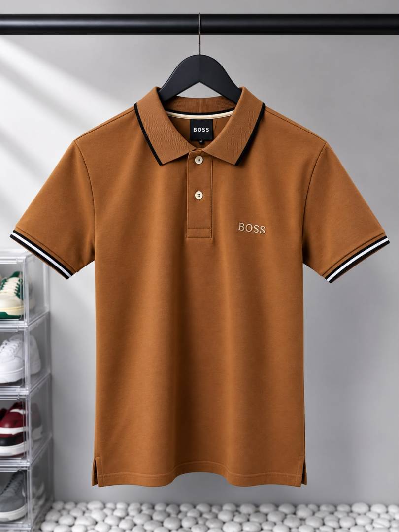 Hug Bos s Premium Polo T-Shirt with OG box Packaging 1796 Sale-offer VS1000