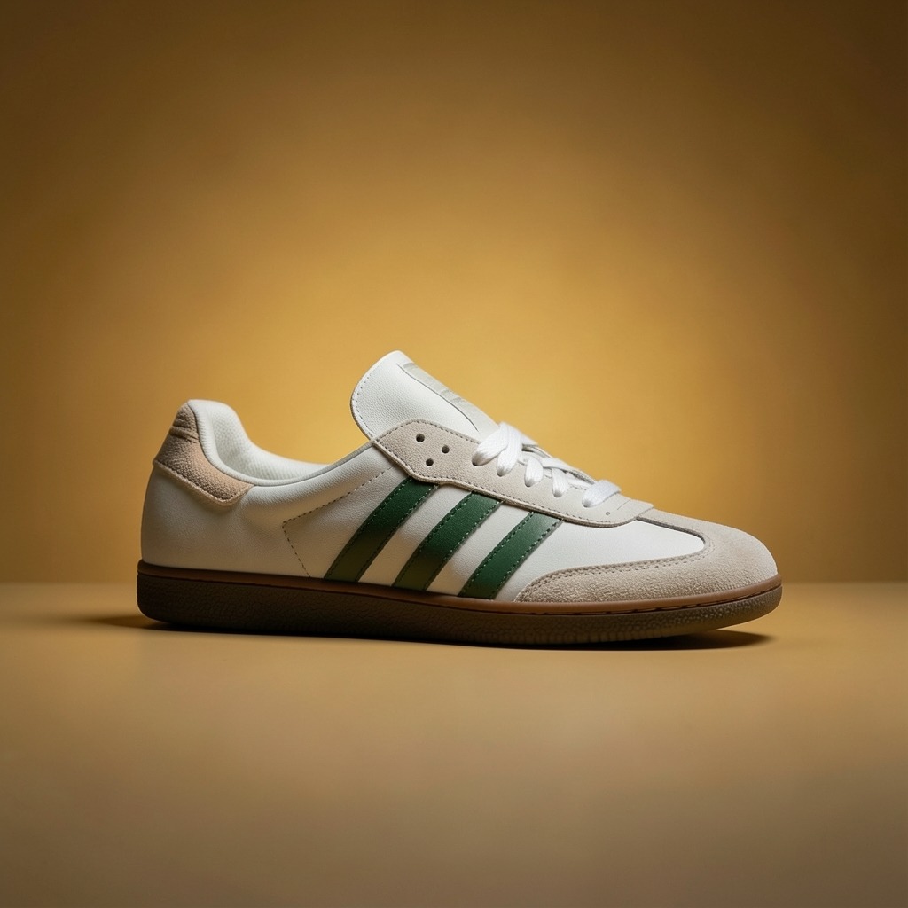 Adidas Samba OG Aluminum Dark Khaki