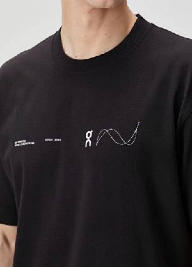 On Cloud Round Neck T-shirt Black