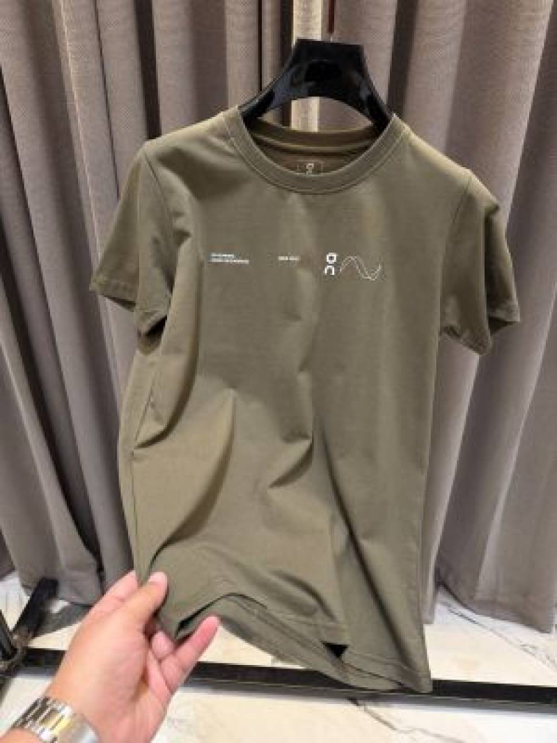 On Cloud Round Neck T-shirt Olive