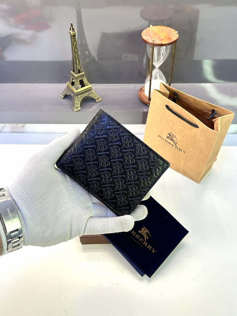 Burbery Wallet Black Fa 141