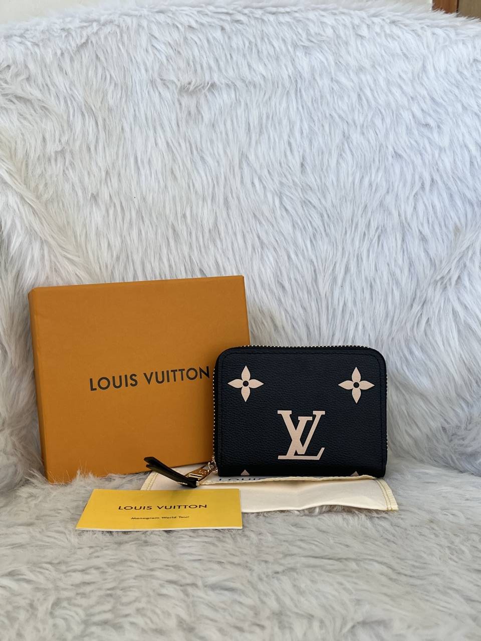 Louis Vuitton Mini ZippyWallet With OriginalBox DustCover
