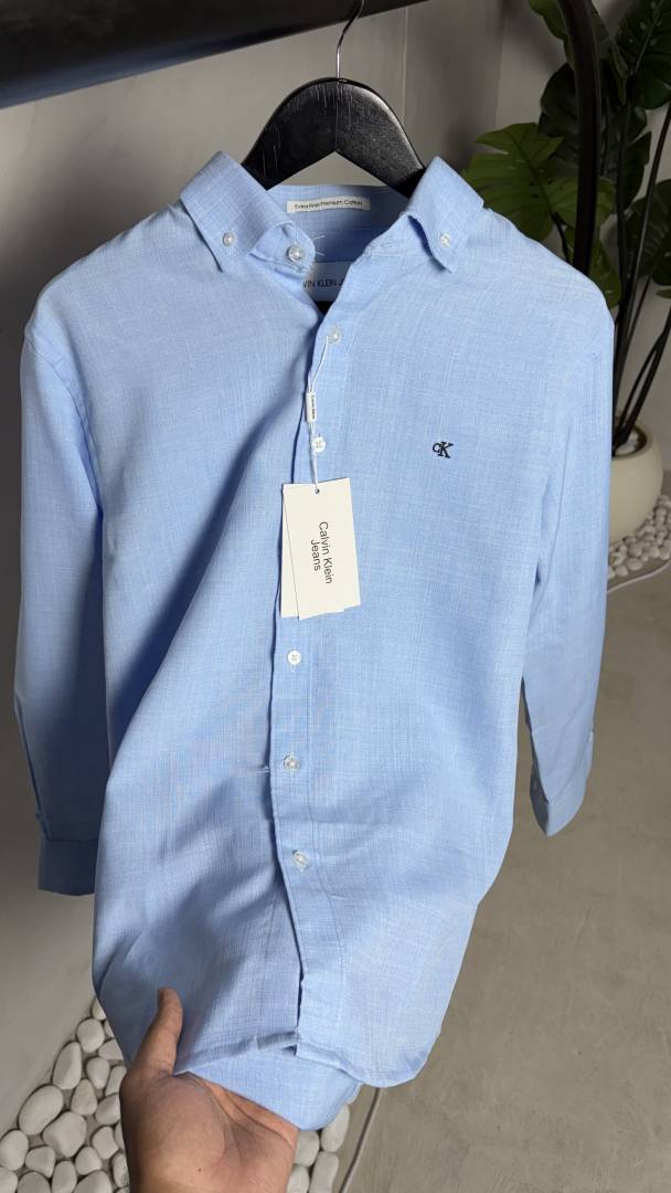 Calvin Kline Premium Linen Shirts 1638