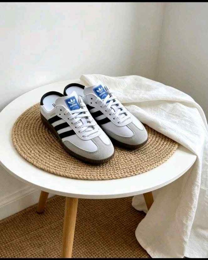 ADIDAAS SAMBA MULE WHITE   187