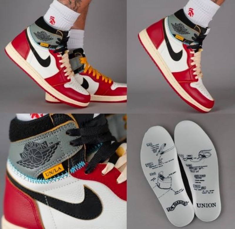 UNION X AIR JORDAN 1 AJ1 CHICAGO SHADOW Semi Ua