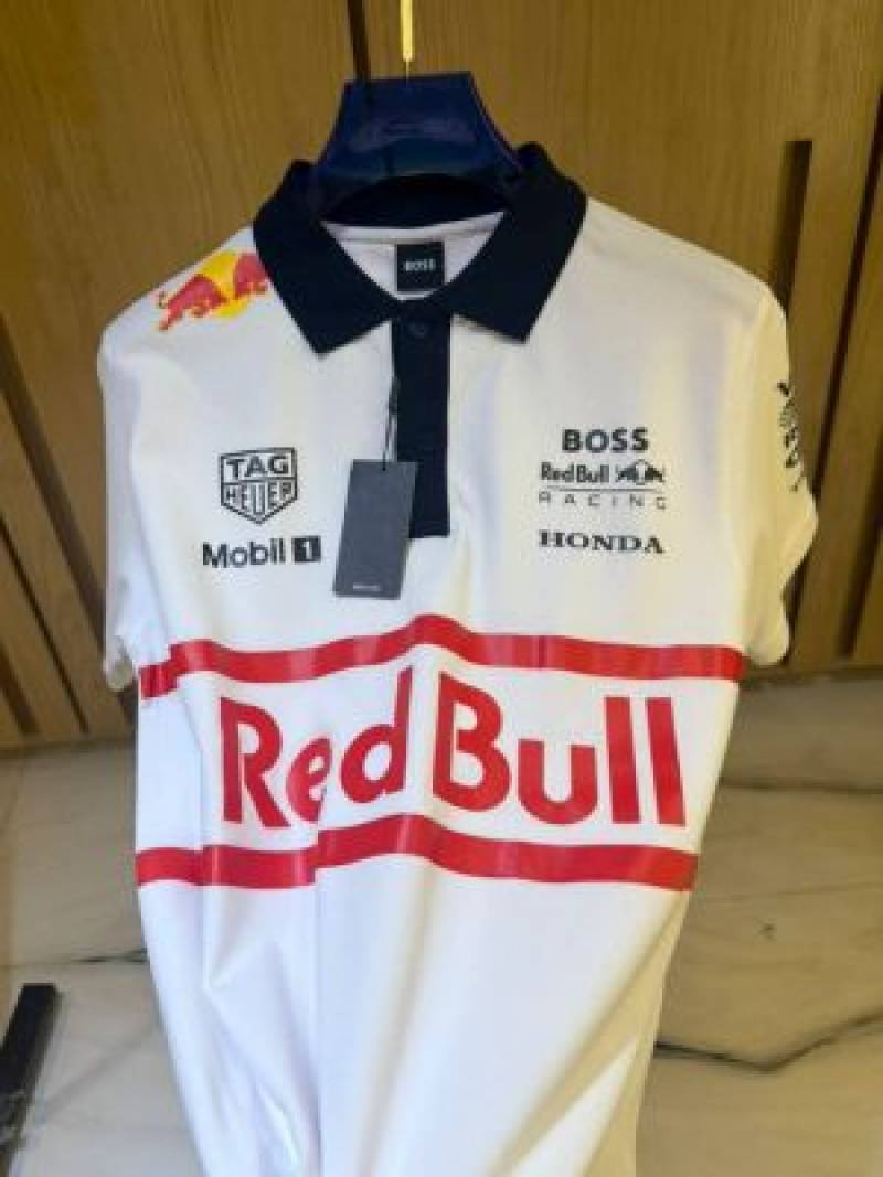 RED BULL EDITION BOSS IMPORTED STORE ARTICLE POLO T-SHIRTx