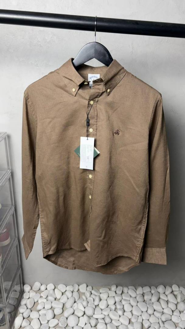 Brook_s Brothe_rs Premium Linen Shirt 2310.Sale offer VS1000