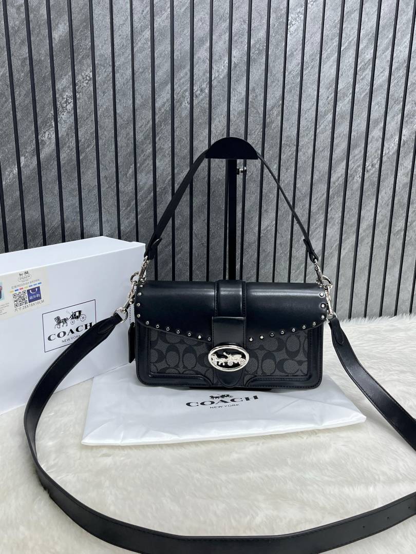 Coacch_Georgie_ShoulderBag_With_OriginalBox_DustCover