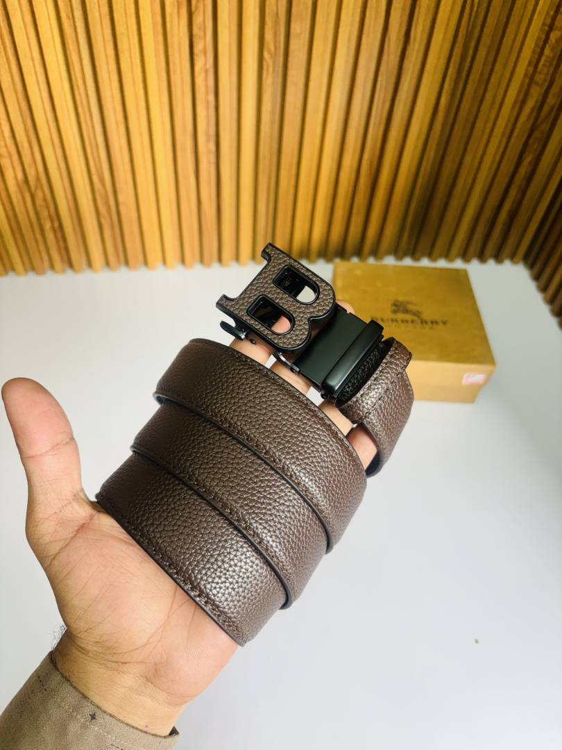22 BURBERY PREMIUM QUALITY AUTOMATIC LOCK BELT