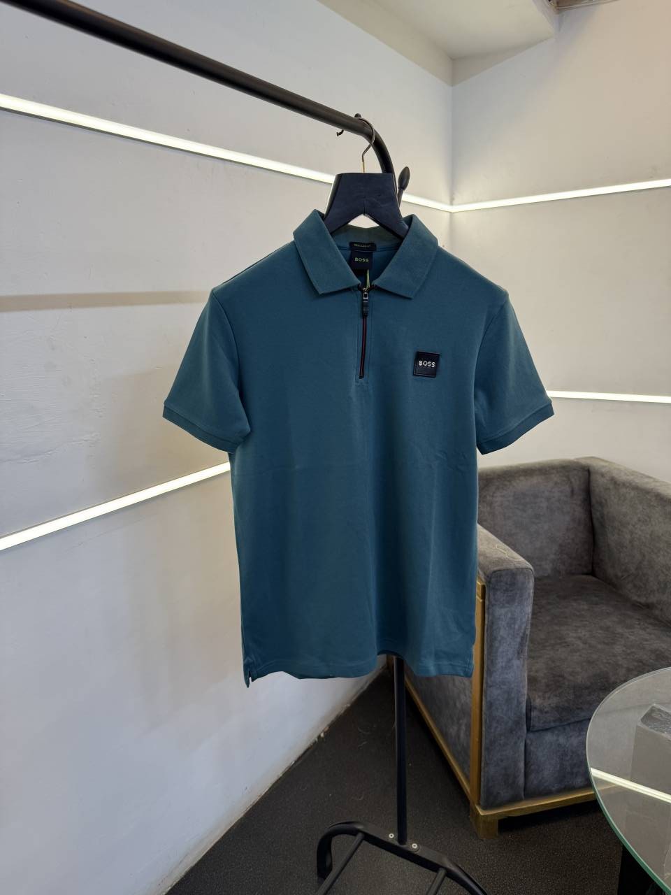 Hugo bos imported polo tshirt C green sale