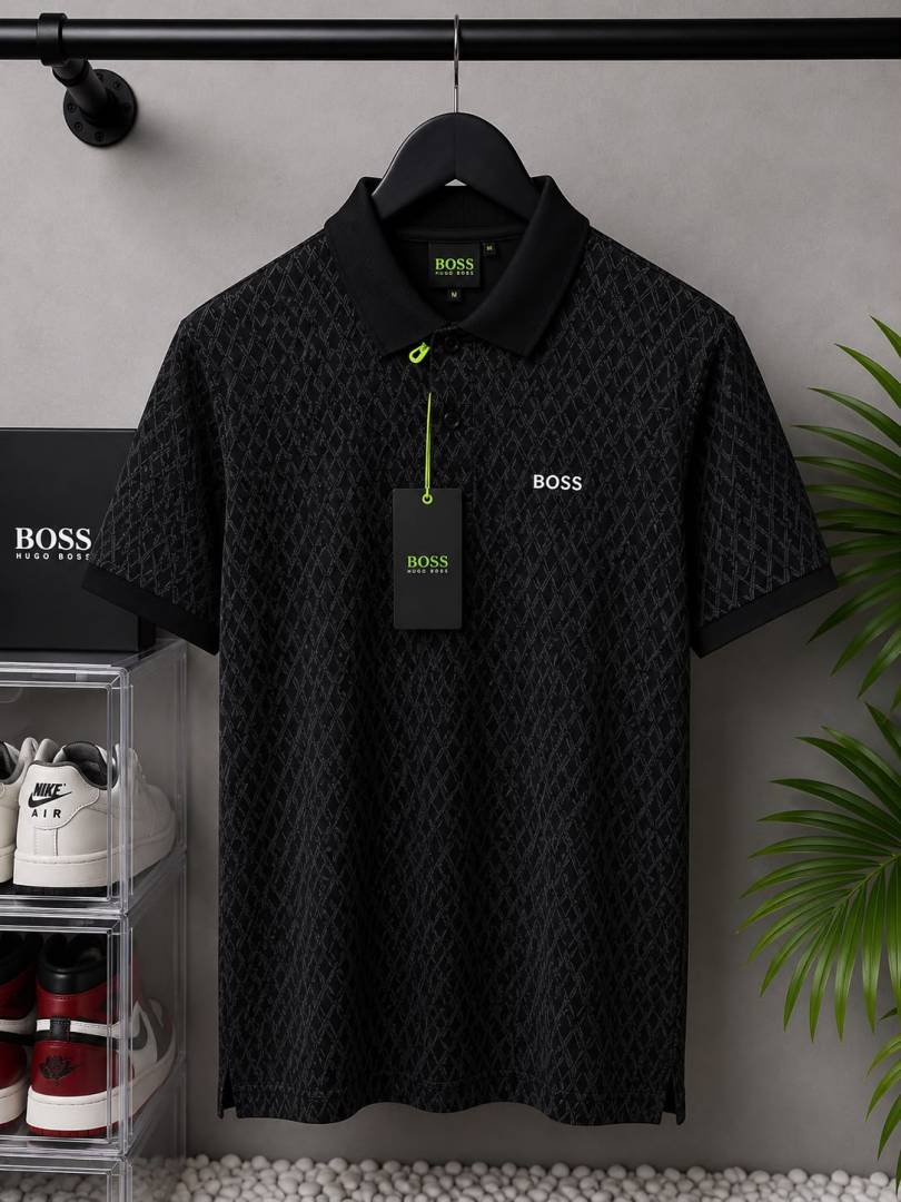 Hug Bos s Premium Polo at-Shirt 1741 Sale offer Vs1000