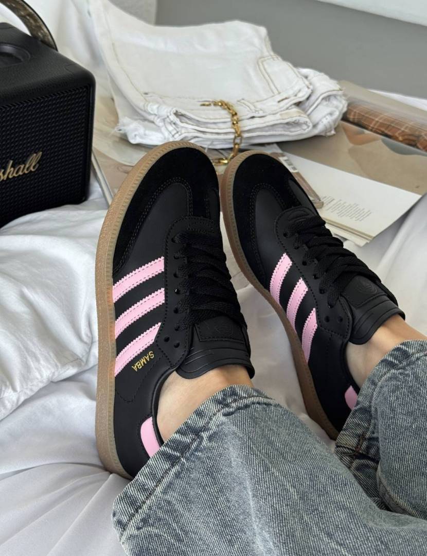 Adidaass Samba Inter Miami Messi Black pink