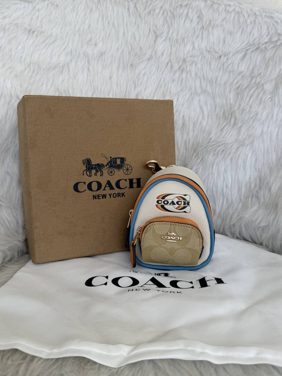 Coach_07_Minikkeychain_Backpack_BagCharm_With_Original_Box_Packing