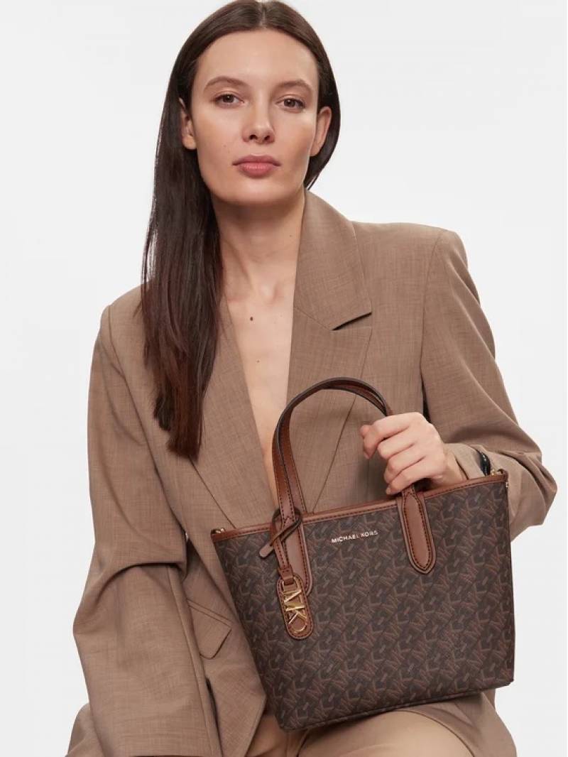 Michael Kors CB 1719 Eliza Small Tote With Wallet Original Box CarryBag & DustCover