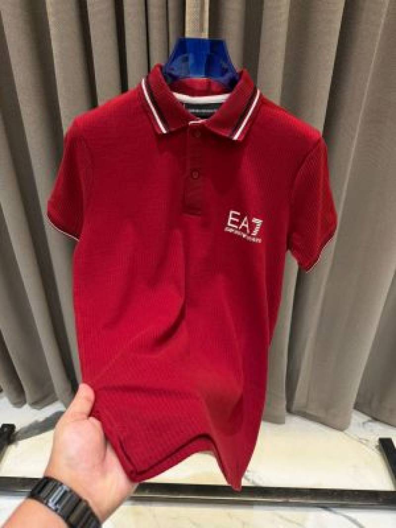 EA7_impoted Polo Tshirt Red