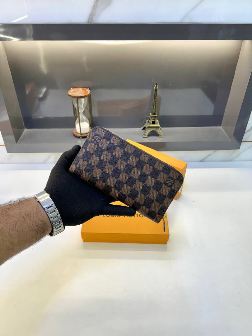 Louis Vuitton Long Wallet Brown Fa 458