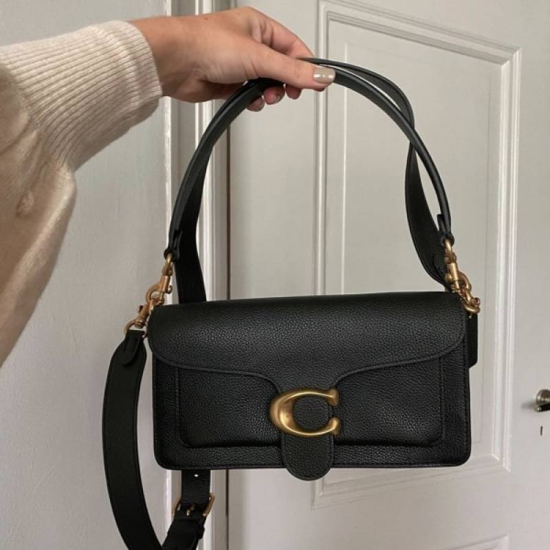 Coaach Tabby 26 Shoulder Bag With OG Box & Dust Bag (Black - 243)