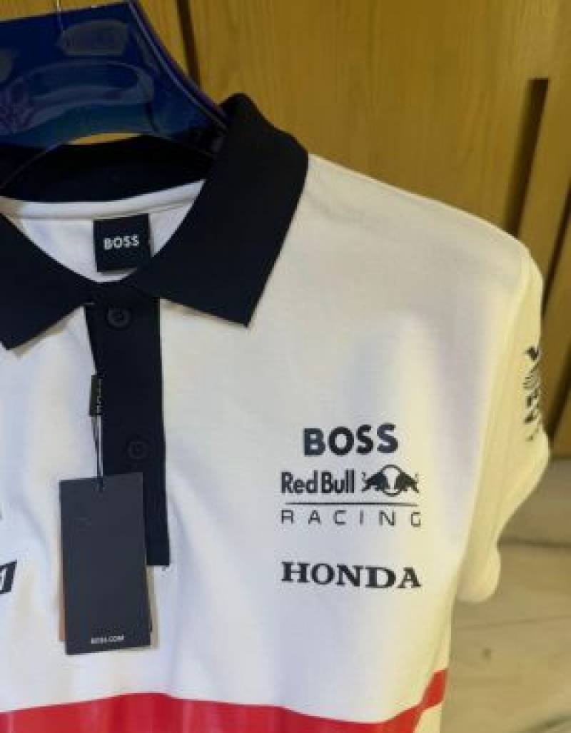 RED BULL EDITION BOSS IMPORTED STORE ARTICLE POLO T-SHIRTx