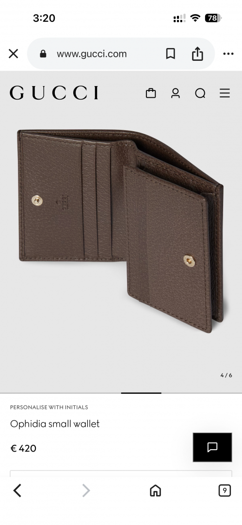 Guchi_G-5_Ophidia_Flap_Wallet_Unisex_With_OriginalPacking