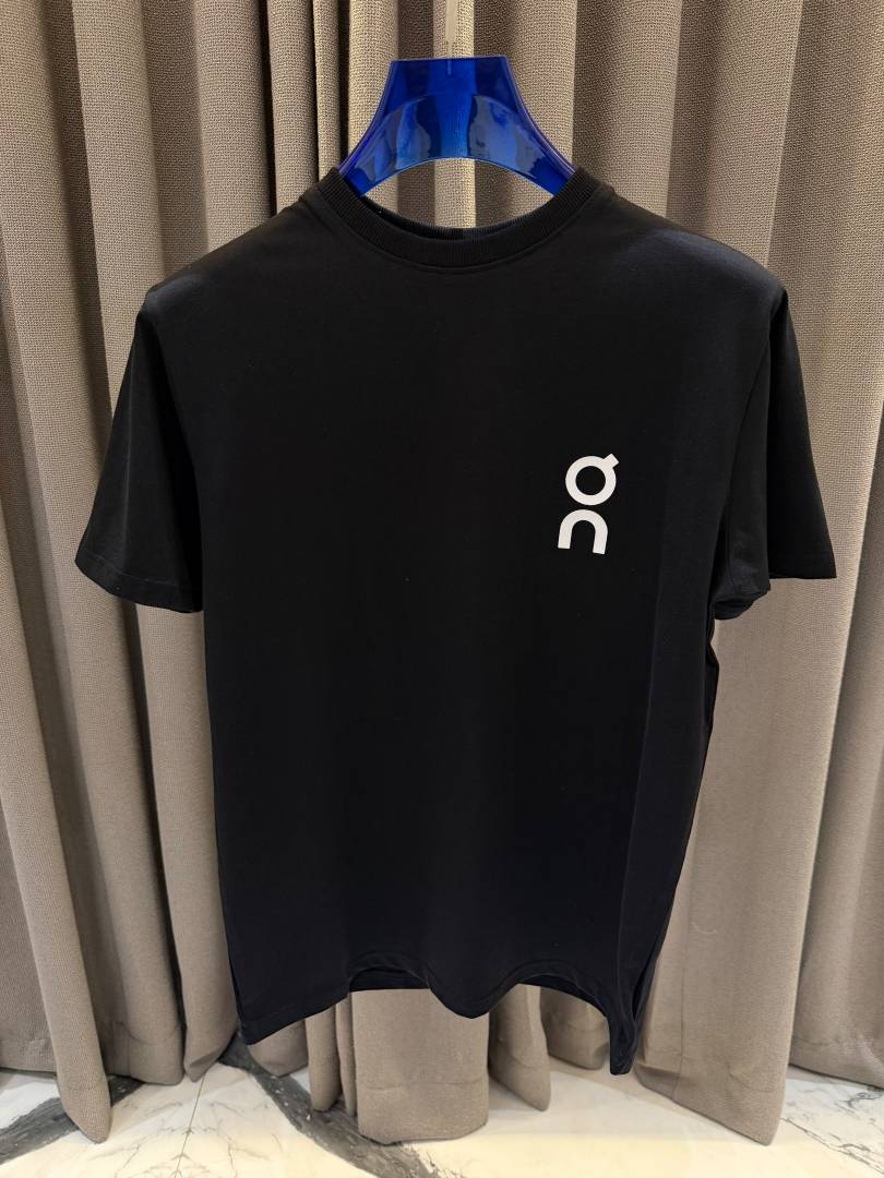 On Cloud Round Neck T-shirt Black