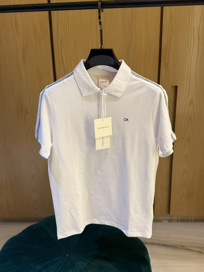 Calvi-xn Klein IMPORTED STORE ARTICLE POLO T SHIRT WHITE