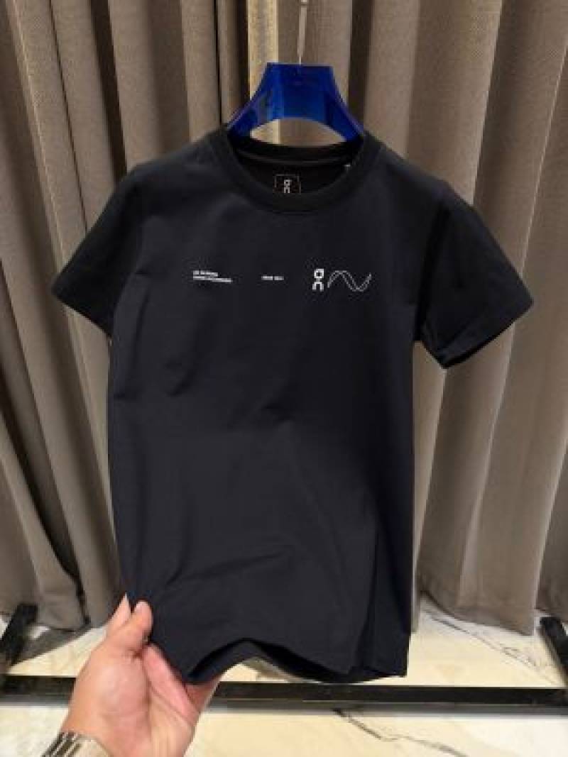 On Cloud Round Neck T-shirt Black