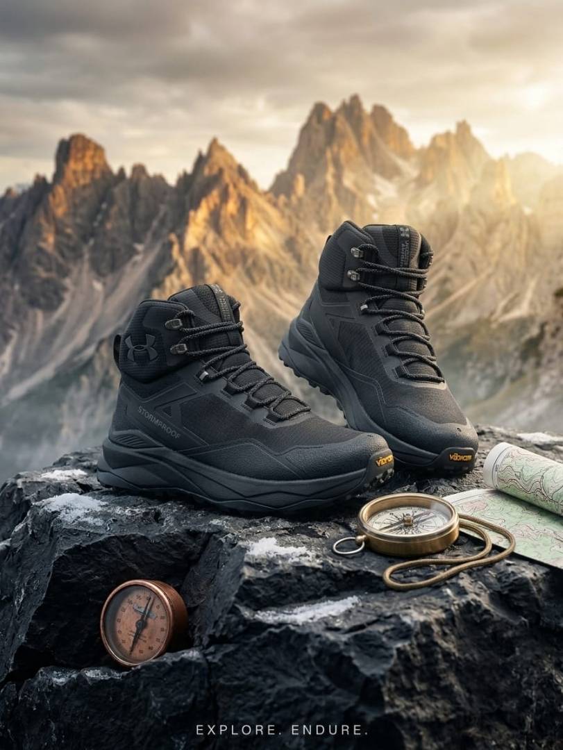 Under Armor Storm Proof boots black